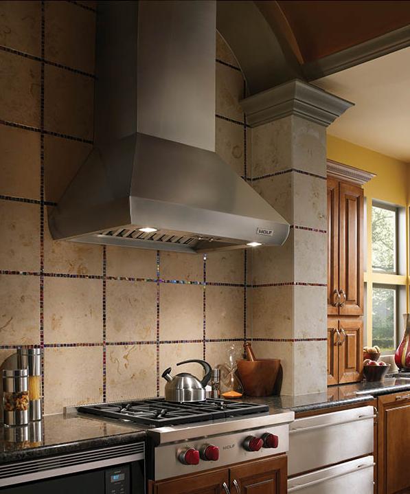 Wolf stove hood sale